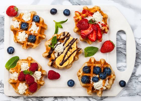 Wafle zawierają piekielną mieszankę cukru i tłuszczu